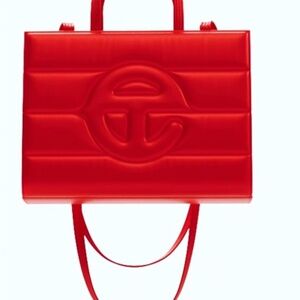 EUC….Telfar Vibrant Red Tote Bag